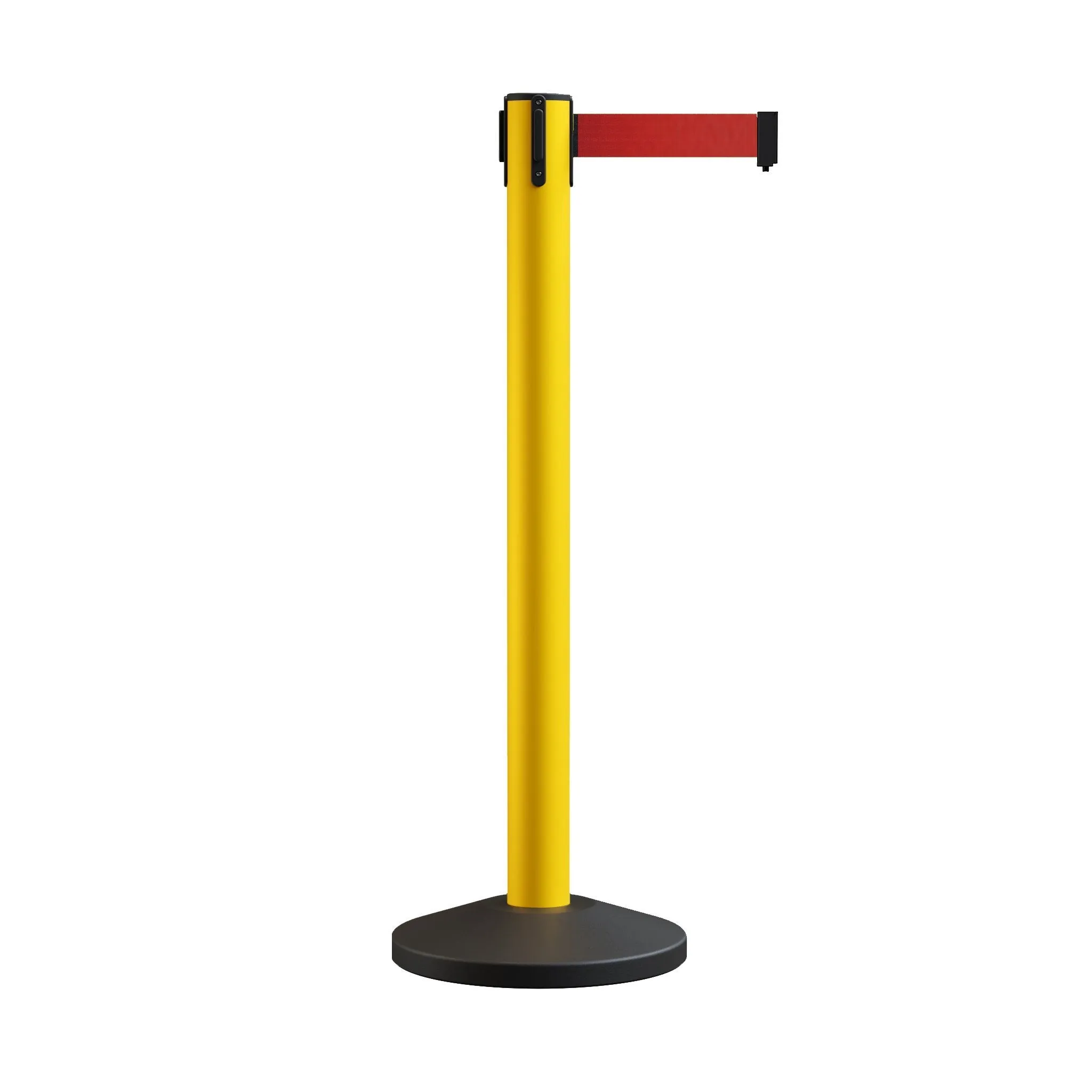 Safety Retractable Belt Barrier Stanchion, 16 Ft. Belt - CCW Series RBB-150