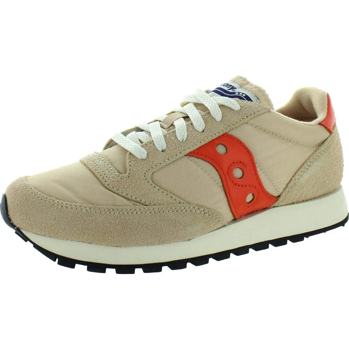 Saucony Mens Jazz Original Vintage Lifestyle Running Shoes Tan 8 Medium (D)