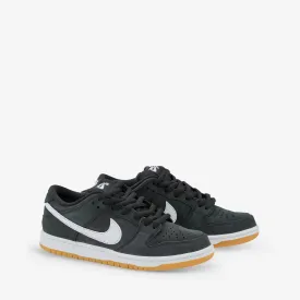 SB Dunk Low Pro Black | White | Black | Gum Light Brown