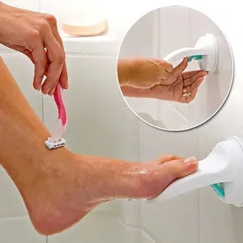 Shower Suction Footrest – Flexible Bathroom Foot Pedal for Effortless Comfort & Convenience, Perfect Foot Care Tool for Your Daily Routine