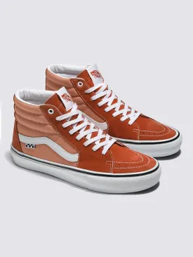 Vans Mens Skate Sk8-Hi - Burnt Ochre