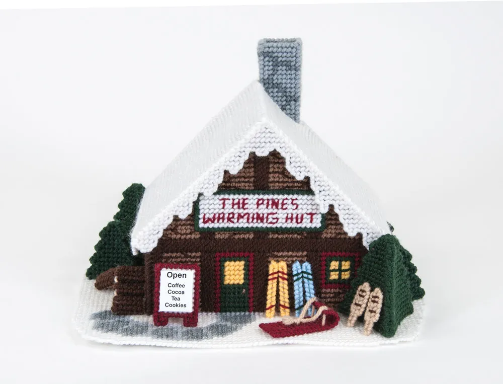 Warming Hut Plastic Canvas Pattern