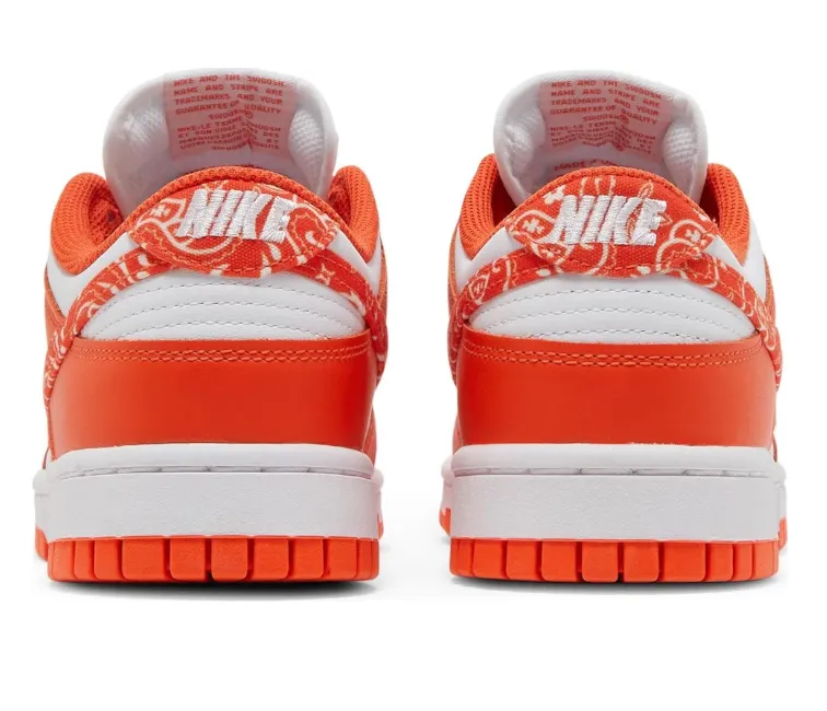 Women's Nike Dunk Low (Orange Paisley)